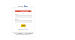 Desktop Screenshot of hive2.wizehive.com